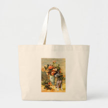 Xoloitzcuintle (Xolo) - Vase of Flowers Canvas Bags
