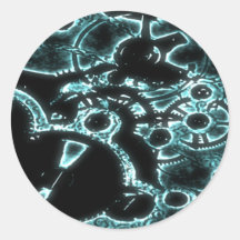Xray Flash Mechanical Gearing Round Stickers