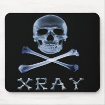 XRAY PIRATE Flag RADIOLOGY JOLLY ROGER Mouse Pads