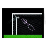 XRAY SKELETON SOCCER GOALIE ORIGINAL CARDS