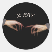 XRAY TOUCH REMINISCENT OF LEONARDO DAVINCI STICKERS