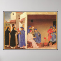 XVème siècle florentin d'ATF Angelico, Cathars Posters