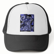 XX- Abstract Art Elephant Mesh Hat
