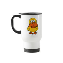 XX- Angry Duck Cartoon Mug