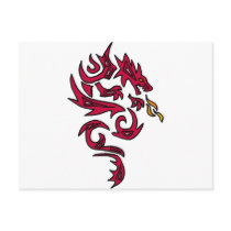 XX- Awesome Dragon Art Postcard