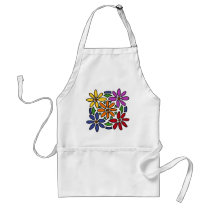 XX- Awesome Floral Art Apron