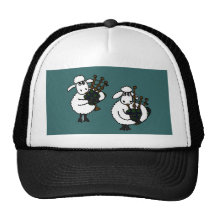 XX- Awesome Sheep Playing Bagpipes Mesh Hat