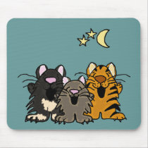 XX- Awesome Singing Cats Mouse Pad