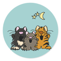XX- Awesome Singing Cats Sticker