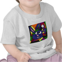 XX- Bunny Rabbit Cubist Art T Shirt
