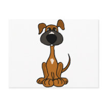 XX- Cute Puppy Dog Cartoon Post Cards