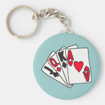 XX- Deck Of Cards Key Chains