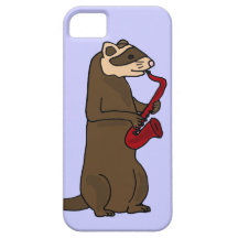 XX- Funky Ferret Playing the Saxophone