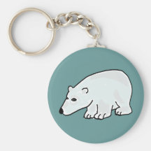 XX- Funky Polar Bear Keychains