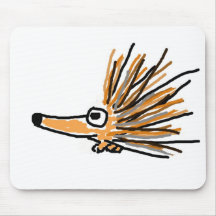 XX- Funky Porcupine Mouse Pads