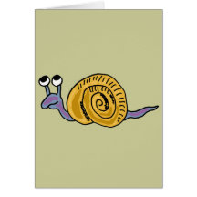XX- Funky Snail Card