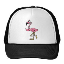 XX- Funny Flamingo Trucker Hat
