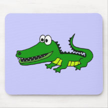 XX- Funny Funky Gator Mouse Pads