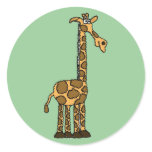 XX- Funny Giraffe Cartoon Stickers