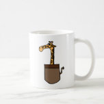 XX- Funny Giraffe in a Pocket Coffee Mug