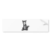 XX- Funny Goofy Grey Wolf