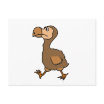 XX- Hilarious Dodo Bird Design Post Card