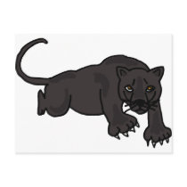 XX- Leaping Panther Postcards
