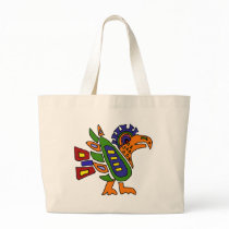 XX- Mexican Style Colourful Eagle Tote Bag