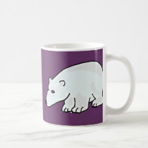 XX ours blanc génial Mugs À Café