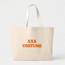 XXX COSTUME (2) TOTE BAG