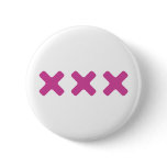 xxx purple pinback button