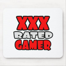 XXX Rated Gamer Mousepad