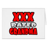 XXX Rated Grandma cards