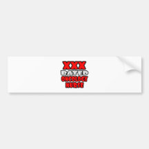 XXX Rated Oncology Nurse Bumper Sticker