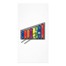 Xylophone Photo Card