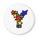 Y REFRIGERATOR MAGNET