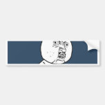 Y U NO BUMPER STICKER