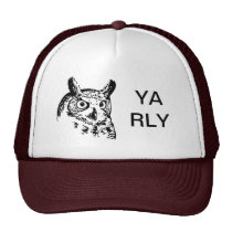 Ya Rly Owl hats