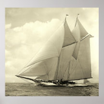 Yacht 'America' 1910 Print