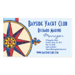 Yacht Club, Sailing Club, Marina, Nautical Shop Business Card