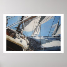 YACHT RACE PRINT