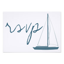 Yacht Wedding Announcements