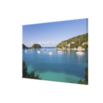 Yachts at anchor, Lakka, Paxos, Greece
