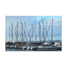 Yachts in The Cape South Africa Gallery Wrapped Canvas