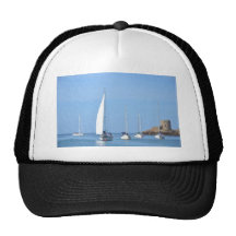 Yachts On Moorings Hats