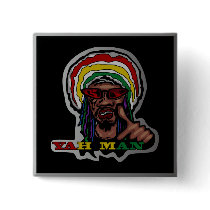 YAH MAN BUTTON