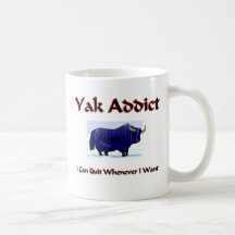 Yak Addict Coffee Mugs