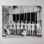 Yale Freshman Crew: 1916 Print