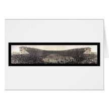 Yale Harvard Game Over Photo 1911 Greeting Cards