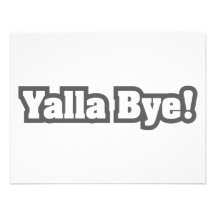 Yalla Bye Invitation